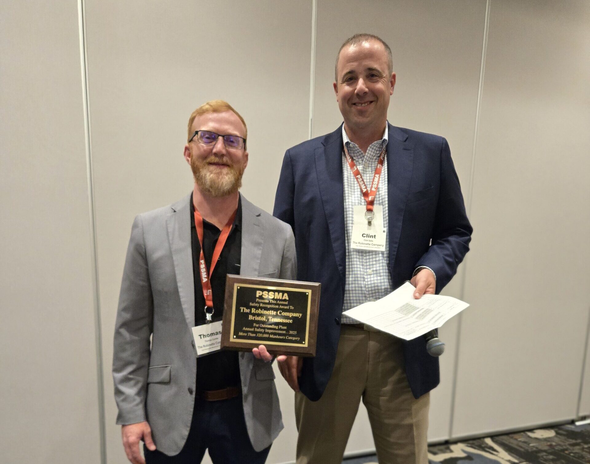 PSSMA Announces 2025 Safety Award Winners